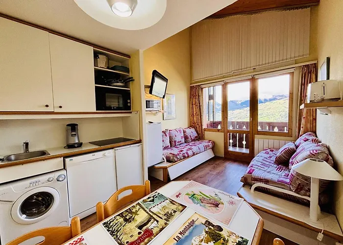 Cosy 2 Pieces A La Plagne, Animaux Acceptes - Fr-1-353-57 Apartment *